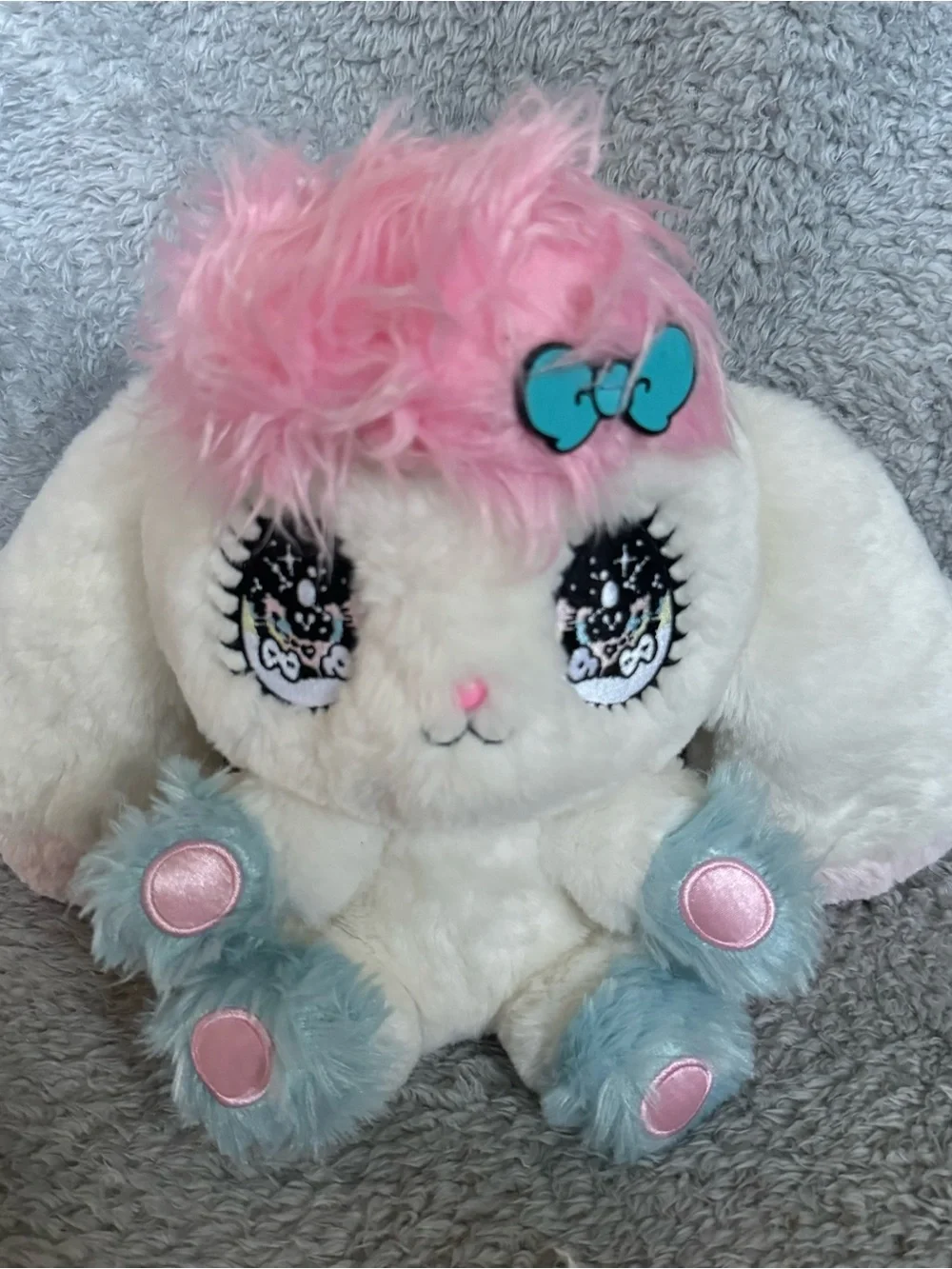 Peropero Sparkles Cune Plush 10” Bunny Yurie Sekiya Stuffed Animal White Toy